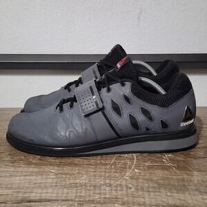 Reebok Lifter PR Men's Cross Trainer Weightlifting Shoes Size 10.5 Gray